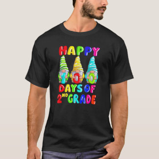 ハッピー100日目の学校 セカンド 2年生 ノームT Tシャツ