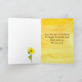 ハッピー100誕生日ナナサンフラワーカスタムズ時代 カード (内部)