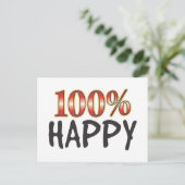 ハッピー100% ポストカード (スタンド正面)