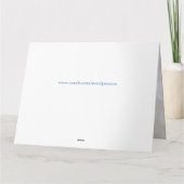 ハッピー101番誕生日素晴らしグランパ カード (裏面)