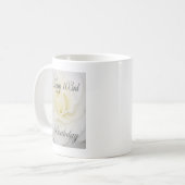 ハッピー103番誕生日白花 コーヒーマグカップ (正面左)