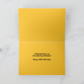 ハッピー103誕生日ビッグ103写真フレーム シーズンカード (内部)