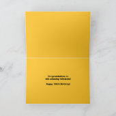 ハッピー104th誕生日ビッグ104写真フレーム シーズンカード (内部)