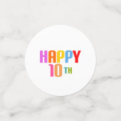 ハッピー10th コンフェッティ (スモール正面)