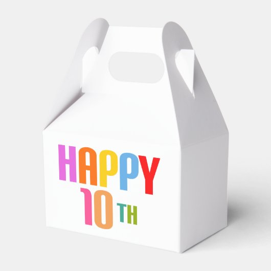 ハッピー10th フェイバーボックス (正面サイド)