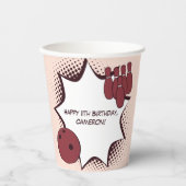 ハッピー11誕生日ボーリングパーティー 紙コップ (正面)