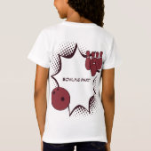 ハッピー11誕生日ボーリングパーティー Tシャツ (裏面)