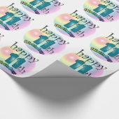 ハッピー11誕生日 ラッピングペーパー (角)