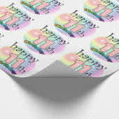 ハッピー11誕生日（ローゼ） ラッピングペーパー (角)