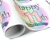 ハッピー11誕生日（ローゼ） ラッピングペーパー (ロールコーナー)