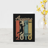 ハッピー12誕生日バスケットボール12歳素晴らしS カード (黄色い花)