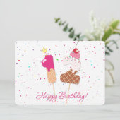 ハッピー12誕生日 シーズンカード (スタンド正面)