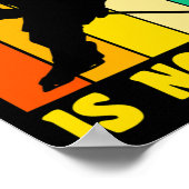 ハッピー15誕生日15歳レトロアイスホッケー15t ポスター (角)