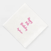 ハッピー16誕生日ピンクホワイト16 2025