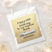 ハッピー16誕生日甥キャデラックギフト フェイバーバッグ (クリップ留めされた状態)