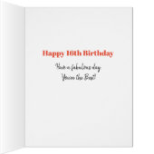 ハッピー16誕生日16番フォトコラージカード (内側(右))