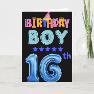 ハッピー16誕生日 カード