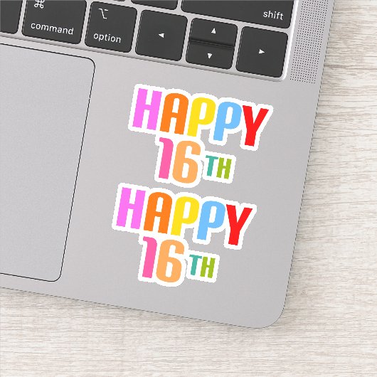 ハッピー16th シール (詳細)