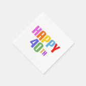 ハッピー16th スタンダードカクテルナプキン (角)