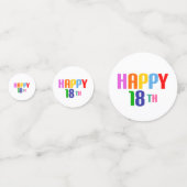 ハッピー18日 コンフェッティ (裏面)