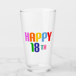ハッピー18日 タンブラーグラス
