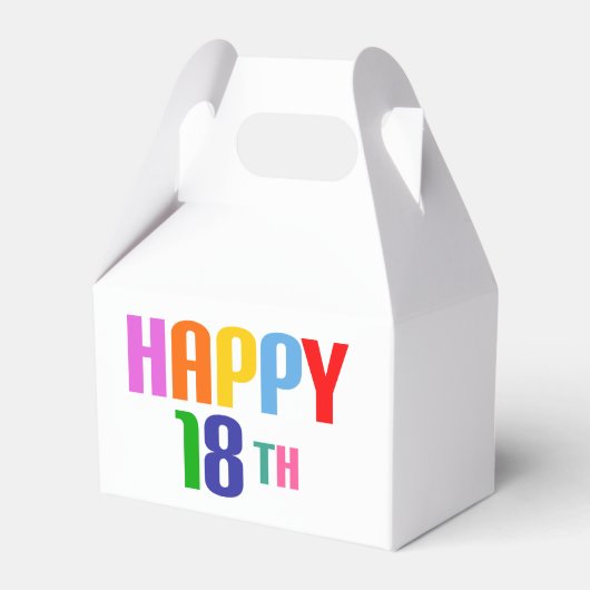 ハッピー18日 フェイバーボックス (正面サイド)
