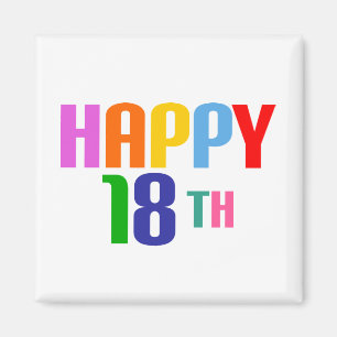 ハッピー18日 マグネット