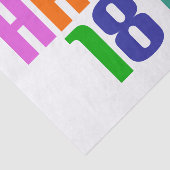 ハッピー18日 薄葉紙 (詳細)