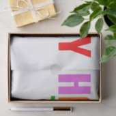 ハッピー18日 薄葉紙 (ギフト)