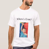ハッピー18歳の誕生日エヴァン! Tシャツ (正面)