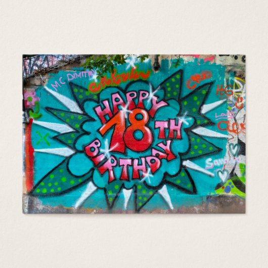 ハッピー18誕生日グラフィティ (正面)