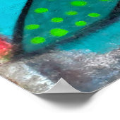 ハッピー18誕生日グラフィティ ポスター (角)