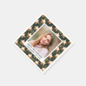 ハッピー18誕生日フォトグラムスターバルーン スタンダードカクテルナプキン (角)