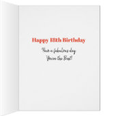 ハッピー18誕生日18ナンバーフォトコラージビッグ (内側(右))