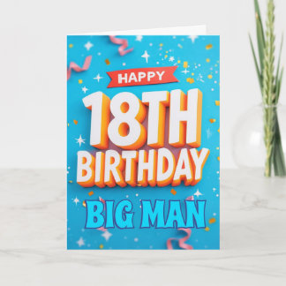 ハッピー18誕生日 カード