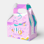 ハッピー18誕生日。 フェイバーボックス (裏面サイド)