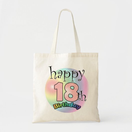 ハッピー18誕生日（ローゼ） トートバッグ (正面)