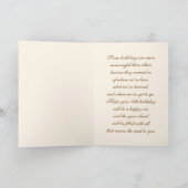 ハッピー18誕生日。ヴィンテージ カード (内部)