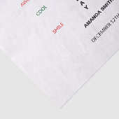 ハッピー18th誕生日かわいい素晴らしと 薄葉紙 (詳細)