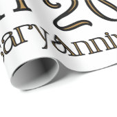 ハッピー20周年記念ラッピング紙 ラッピングペーパー (ロールコーナー)