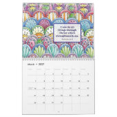 ハッピー2021!幸せになれ。アートを行う。 カレンダー (3月 2027)