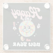 ハッピー2024 ガラスコースター (裏面)