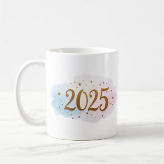 ハッピー2025 コーヒーマグカップ