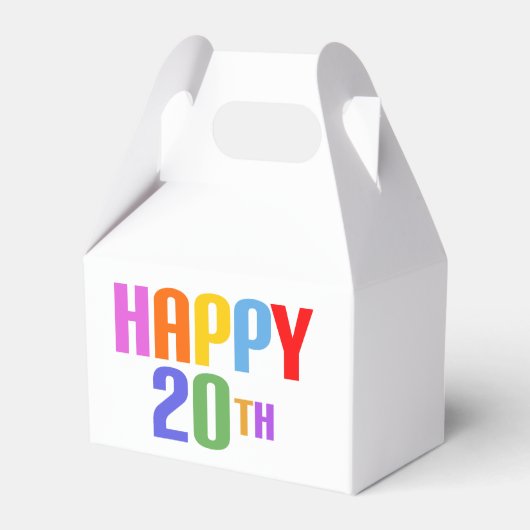ハッピー20th フェイバーボックス (正面サイド)