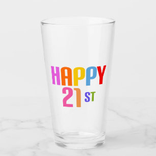 ハッピー21日 タンブラーグラス