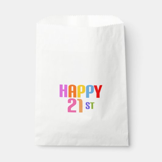 ハッピー21日 フェイバーバッグ (正面)