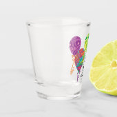 ハッピー21歳か何歳かの誕生日風船 ショットグラス (左)