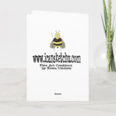 ハッピー21誕生日Sober良い決定カード カード (裏面)