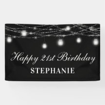 ハッピー21thバースデーメイソンジャースライツ白黒