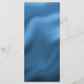 ハッピー21th誕生日ティール(緑がかった色)ブルーグリッターフォイル メニュー (裏面)